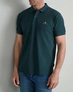 NAVY&GREEN ТЕНИСКА ПОЛО CUSTOM FIT