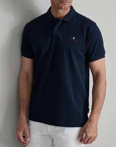 NAVY&GREEN ТЕНИСКА ПОЛО CUSTOM FIT