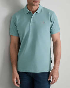 NAVY&GREEN ТЕНИСКА ПОЛО CUSTOM FIT