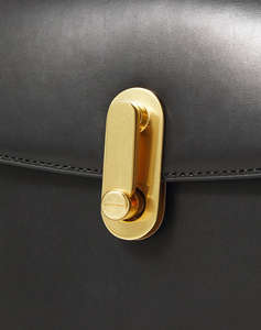 TED BAKER KKAYLI Polished Leather Satchel Bag (Размери: 22 x 17 x 8см.)