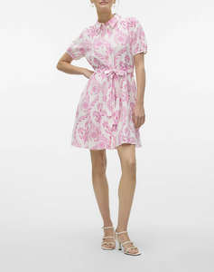 VERO MODA VMDICTHE 2/4 SHORT VOLUME DRESS WVN GA