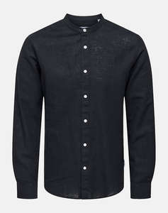 ONLY&SONS ONSCAIDEN LIFE LS SOLID LINEN MAO NOOS