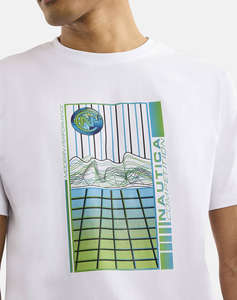 NAUTICA ТЕНИСКА T-SHIRT KM Bangor T-Shirt