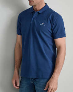 NAVY&GREEN ТЕНИСКА ПОЛО CUSTOM FIT