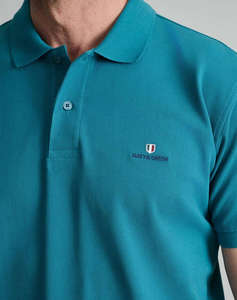 NAVY&GREEN ТЕНИСКА ПОЛО CUSTOM FIT