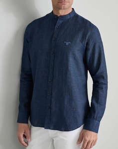 NAVY&GREEN РИЗА MAO COMFORT FIT