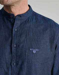 NAVY&GREEN РИЗА MAO COMFORT FIT
