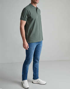 NAVY&GREEN ТЕНИСКА ПОЛО CUSTOM FIT