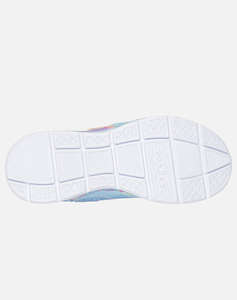 SKECHERS Lighted Mermaid Wrap Sneaker W/ Bungee & Strap