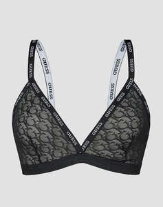 GUESS EDYTHA TRIANGLE - GJ JACQUARD MESH БЕЛЬО W