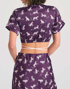 FUNKY BUDHA Дамски Cropped топ
