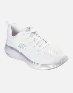 SKECHERS Engineered Mesh W/ Metallic Trim Lace-Up W/ Air-Cooled Mf