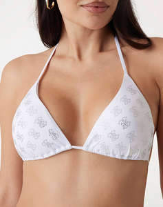 GUESS 4G RHINESTONE TRIANG - STRONGLY MICROFIBER 155 БАНСКИ W