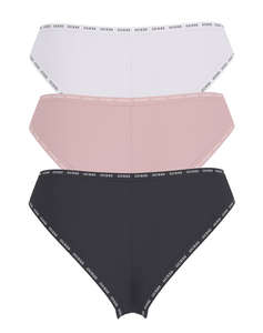 GUESS 3 PACK BASIC BRAZILIAN WOMENS UNDERWEAR