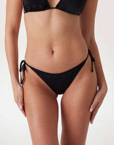 GUESS 4G RHINESTONE STRING - STRONGLY MICROFIBER 155 БАНСКИ W