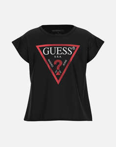 GUESS CROPPED SS TSHIRT_CORE Детска тениска GIRL