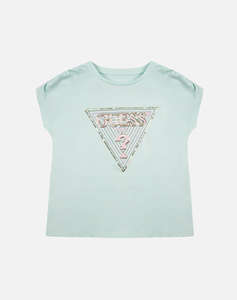 GUESS BATWING SS T-SHIRT - MID ORGANIC CO STR JERSEY 160 ТЕНИСКА G