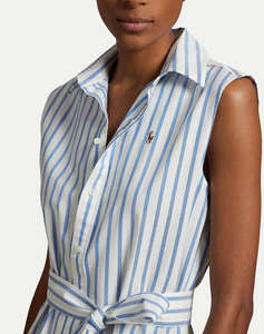 RALPH LAUREN SL N CORY DR-SLEEVELESS-DAY DRESS