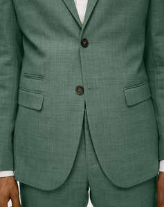 SELECTED SLHSLIM-OASIS LINEN BLZ NOOS