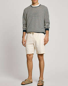 PEPE JEANS DROP 3A RELAXED LINEN SMART SHORTS МЪЖКИ КЪСИ ПАНТАЛОНИ