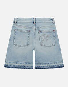 GUESS COMFORT DENIM SHORTS - CO PL ORIGINAL STR INDIGO КЪСИ ПАНТАЛОНИ G