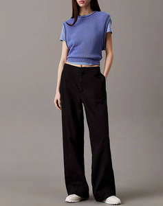 CALVIN KLEIN SOFT LINEN PANT