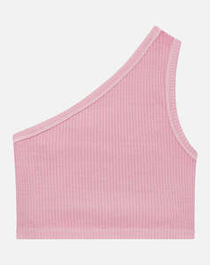 GUESS GARMENT DYE ONE SHOU - MID ORG CO STR RIB 5x2 280 ТЕНИСКА G
