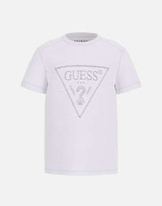 GUESS SS GARMENT DYE T-SHI - MID ORGANIC SLUB JERSEY 160 ТЕНИСКА B