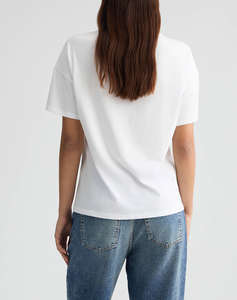 LIU JO WHITE_WA5J21__ECS T-SHIRT MODA M/C ДАМСКА ТЕНИСКА