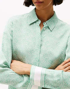 TOMMY HILFIGER SATEEN REGULAR LS SHIRT