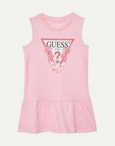 GUESS INTERLOCK SLEEVELESS - MID ORGANIC CO INTERLOCK 190 РОКЛЯ G