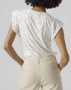 VERO MODA VMTASSA SL FRILL TOP NOOS