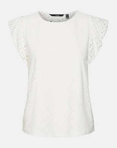 VERO MODA VMTASSA SL FRILL TOP NOOS