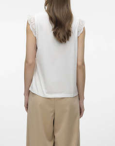 VERO MODA VMEMILY SL GATHERING TOP JRS NOOS