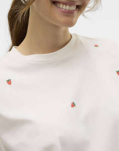 VERO MODA VMSOLVEI METTE SS TOP BOX JRS SPE GA