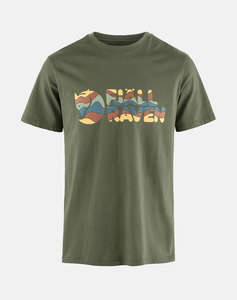 FJALL RAVEN Multicolor Logo T-shirt M / Multicolor Logo T-shirt M