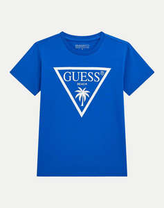 GUESS SS T-SHIRT_MINIME - MID ORGANIC STRETCH JERSEY 180 ТЕНИСКА B