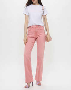 GUESS KAMELIE CN T-SHIRT - MID ORGANIC STRETCH JERSEY 180 ТЕНИСКА W