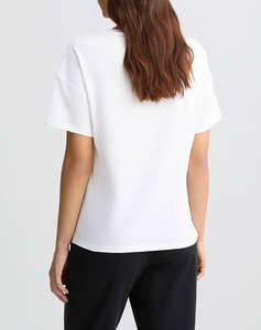 LIU JO WHITE_WA5J21__ECS T-SHIRT MODA M/C ДАМСКА ТЕНИСКА