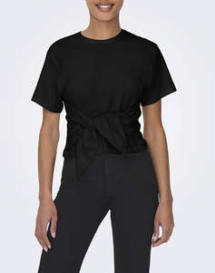 ONLY ONLWILL LIFE S/S TIE TOP JRS