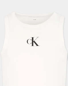 CALVIN KLEIN JEANS CK LOGO TANK TOP