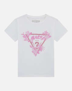 GUESS SS T-SHIRT - MID ORGANIC CO STR JERSEY 160 ТЕНИСКА G