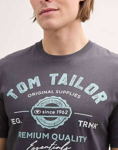 TOM TAILOR LOGO МЪЖКА ТЕНИСКА