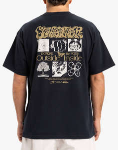 QUIKSILVER HW OUTSIDE INSIDE SS Мъжка тениска