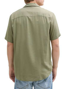 TOM TAILOR RELAXED VISCOSE LINEN SHIRT РИЗА ЗА МЪЖЕ