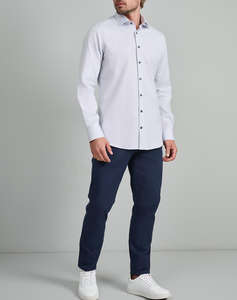 NAVY&GREEN РИЗА FIT LINE