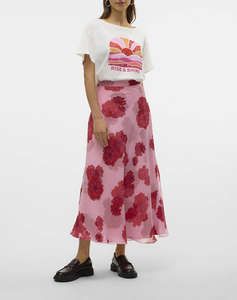 VERO MODA VMDINA S/S BOAT NECK TOP JRS BTQ GA