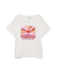 VERO MODA VMDINA S/S BOAT NECK TOP JRS BTQ GA