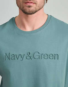 NAVY&GREEN ТЕНИСКА