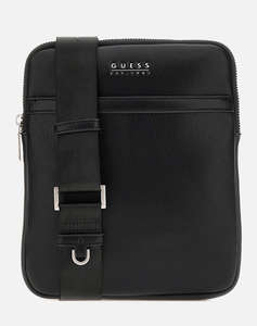 GUESS MILANO CROSSBODY FLAT МЪЖКА ЧАНТА(Размери: 19 x 23 x 2см.)